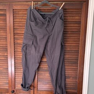 Hollister Adjustable-Rise Parachute Pants